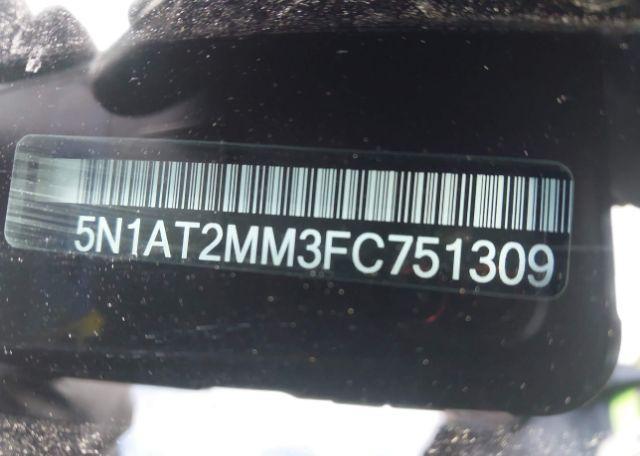 2015 NISSAN ROGUE S