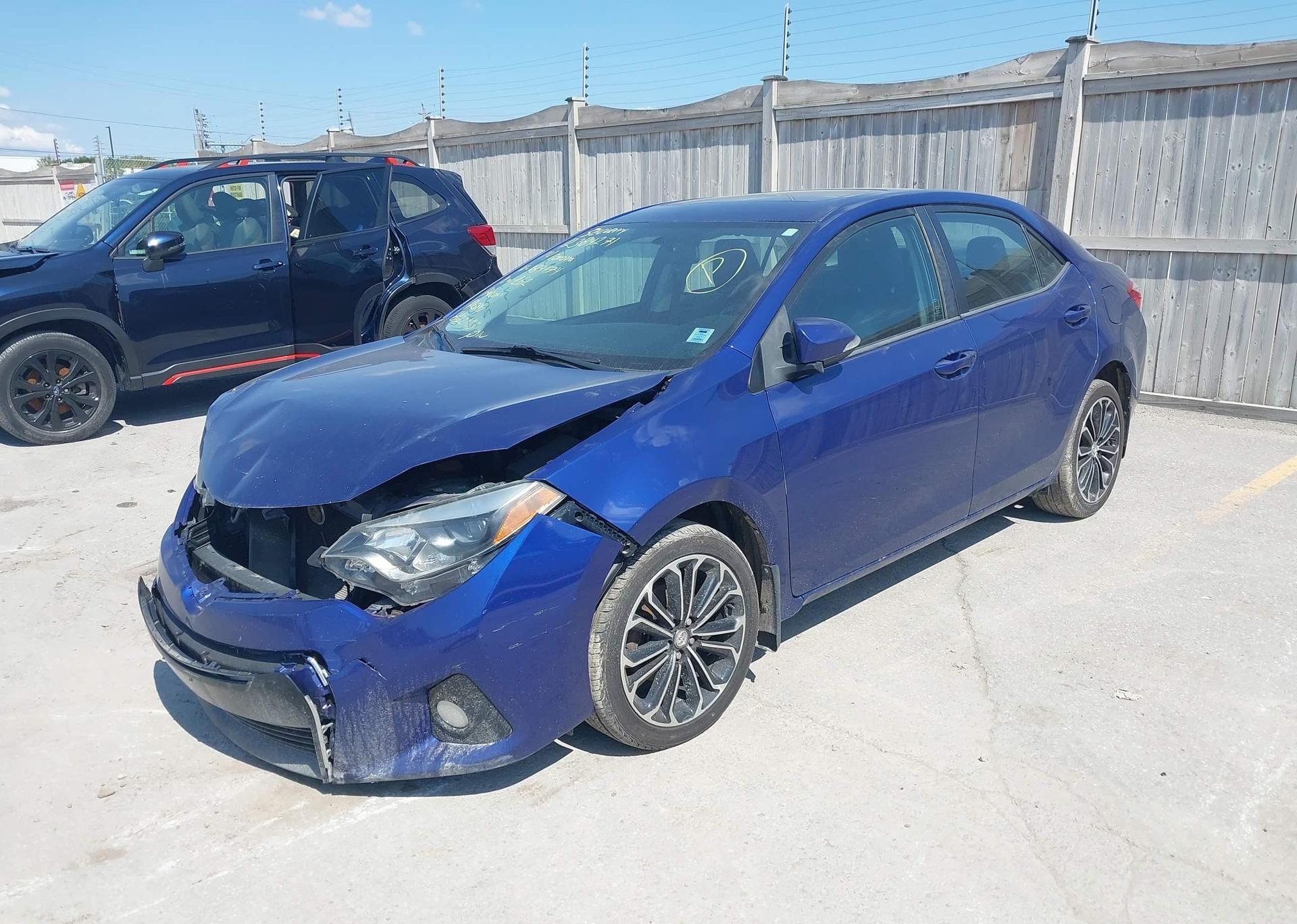 2014 TOYOTA COROLLA S