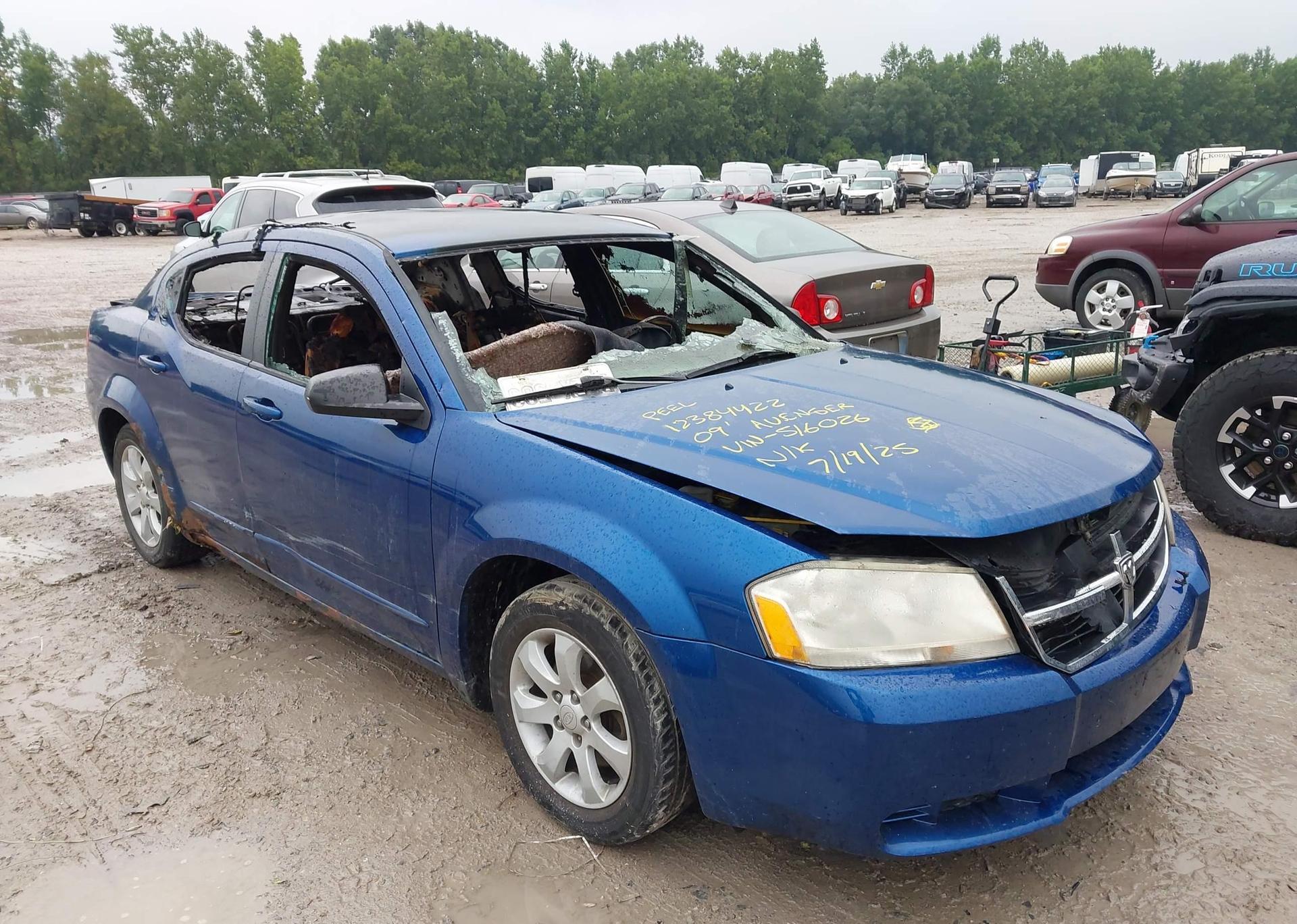 2009 DODGE AVENGER SXT