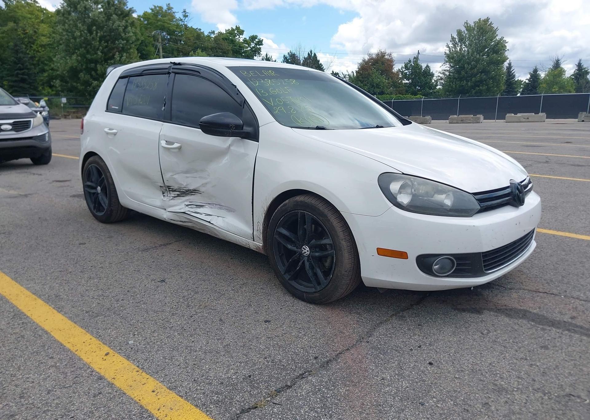 2013 VOLKSWAGEN GOLF