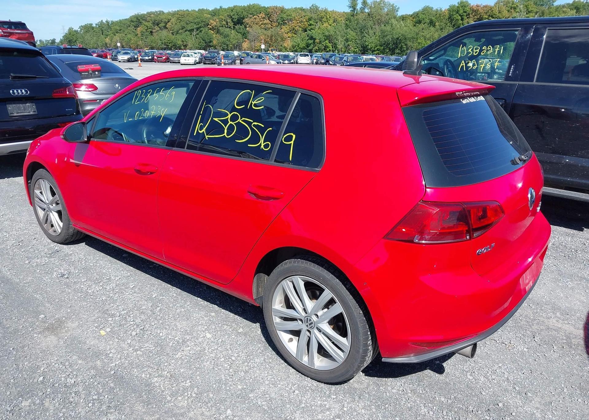 2017 VOLKSWAGEN GOLF S