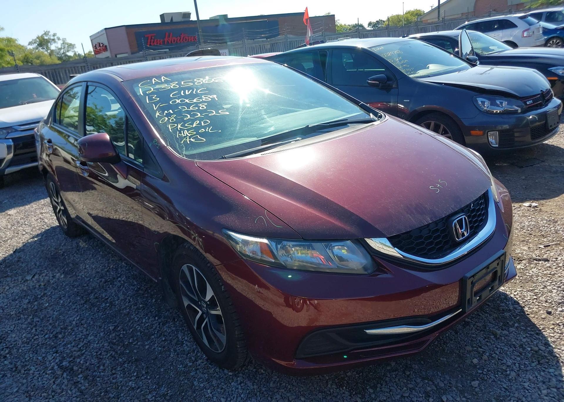 2013 HONDA CIVIC LX