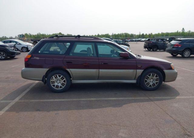 2001 SUBARU OUTBACK H6-3.0