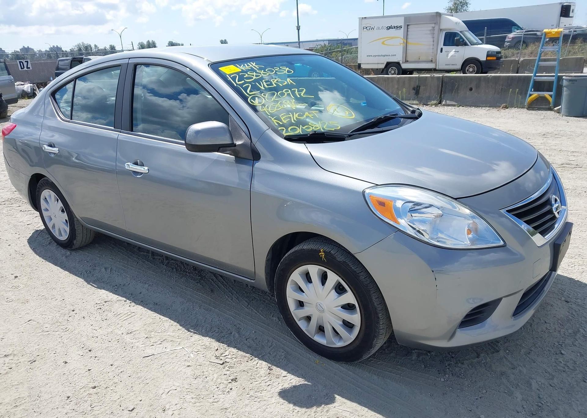 2012 NISSAN VERSA S