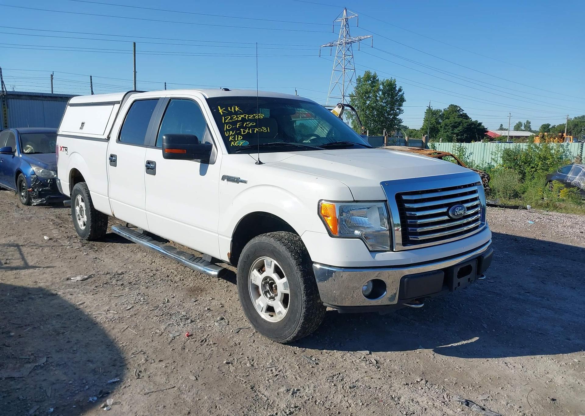 2010 FORD F150 SUPERCREW