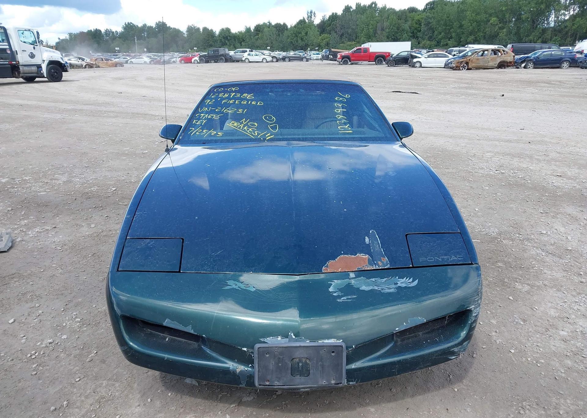 1992 PONTIAC FIREBIRD