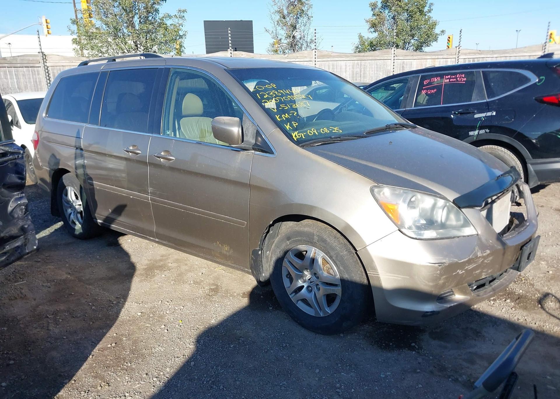 2007 HONDA ODYSSEY EXL