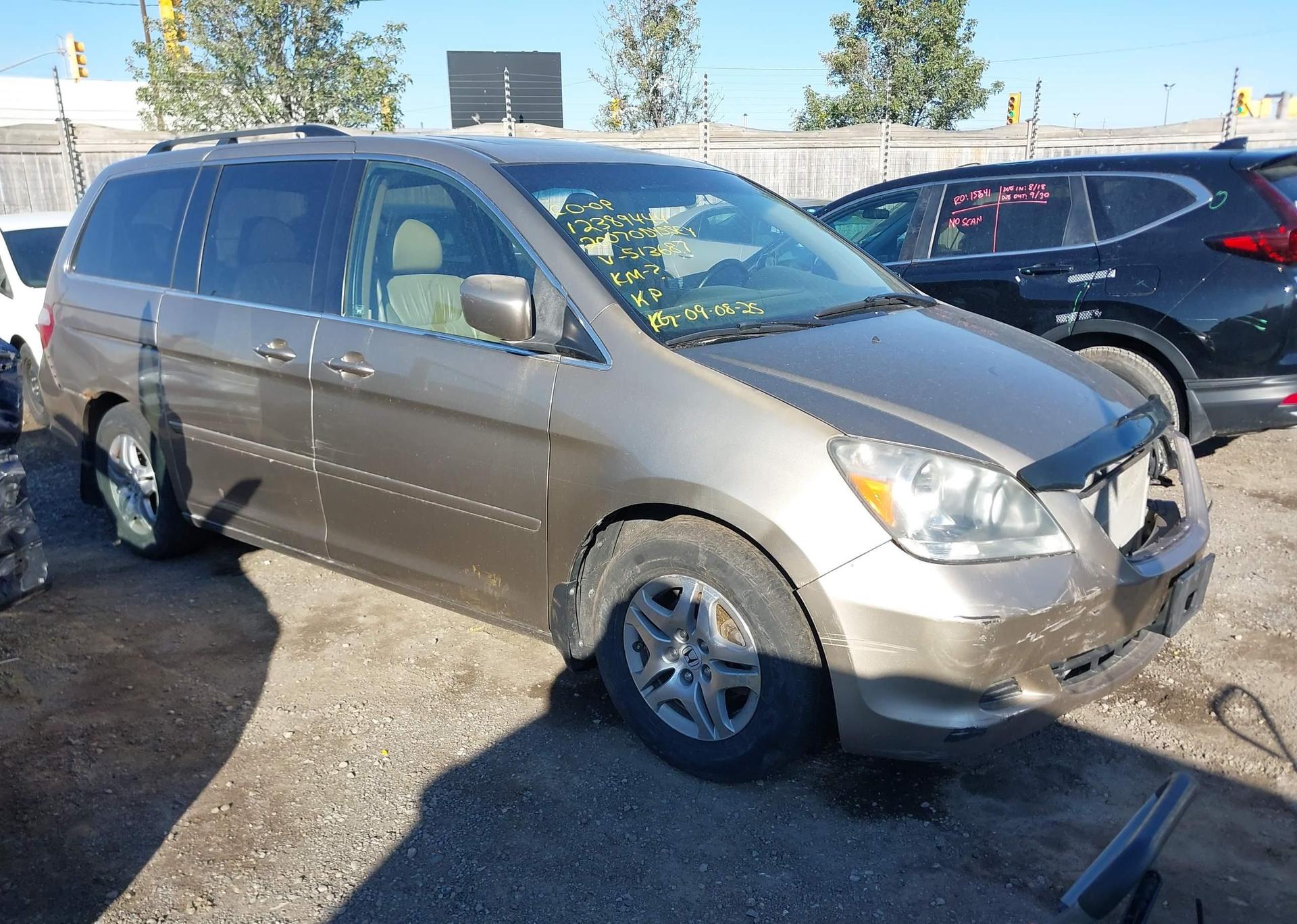2007 HONDA ODYSSEY EXL