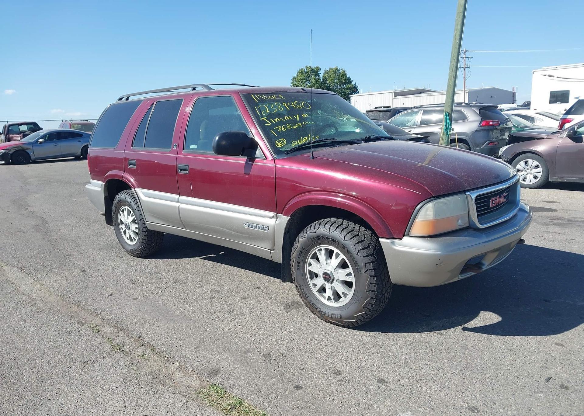 2001 GMC JIMMY