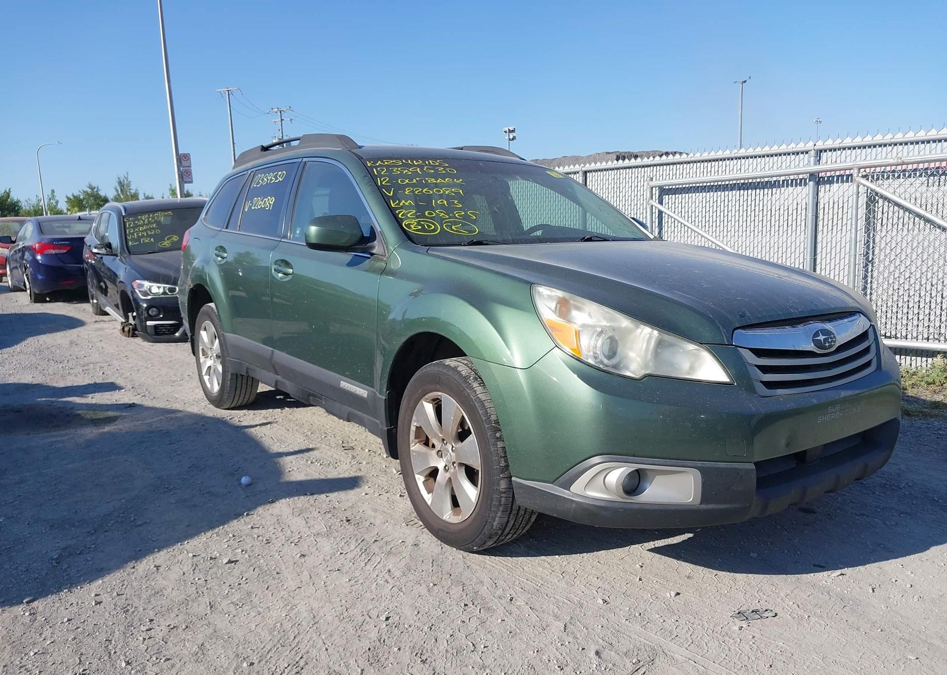 2012 SUBARU OUTBACK 3.6R LIMITED