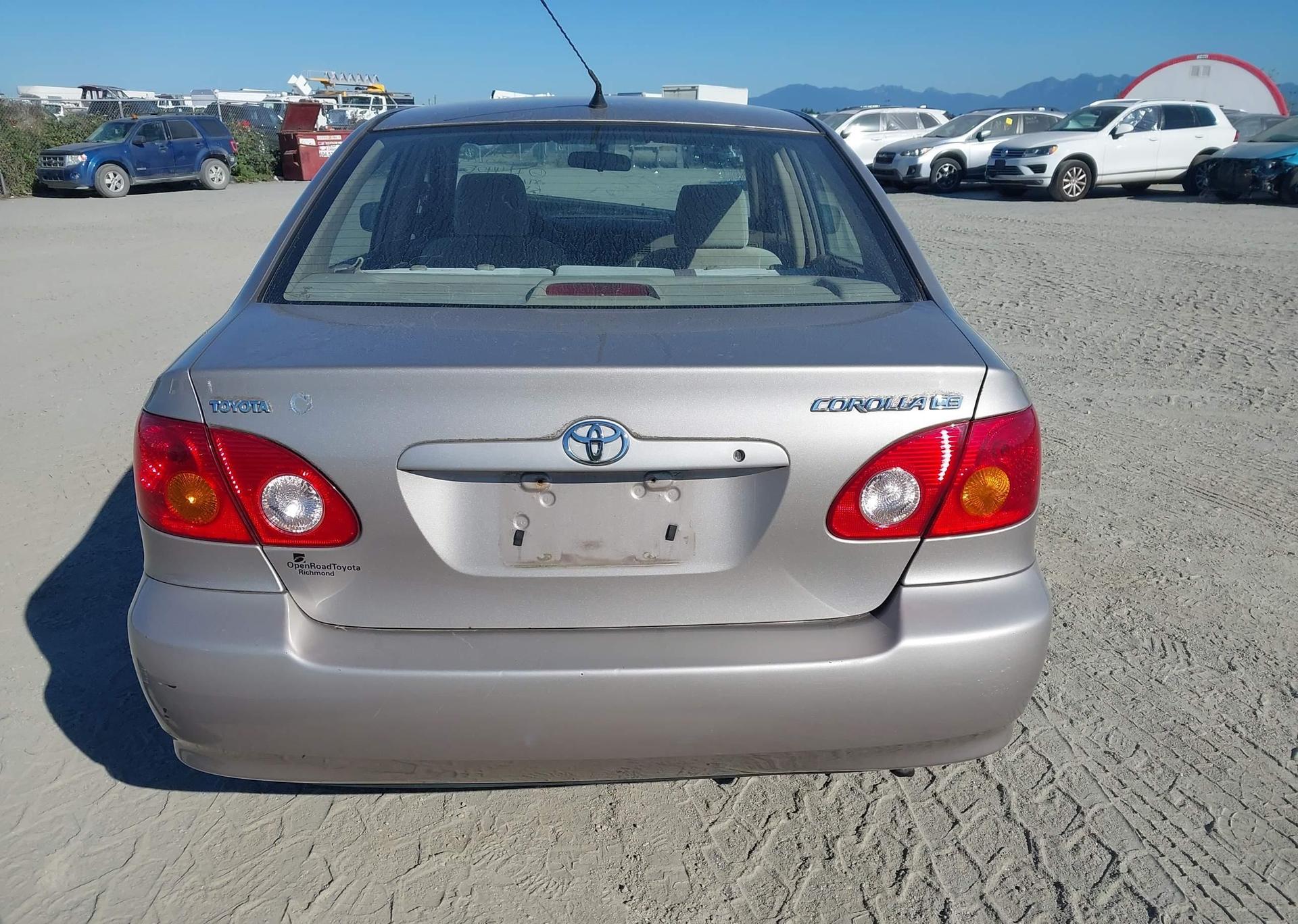 2003 TOYOTA COROLLA CE