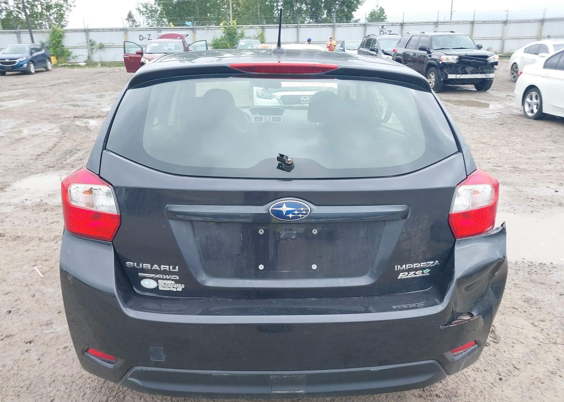 2015 SUBARU IMPREZA 2.0I
