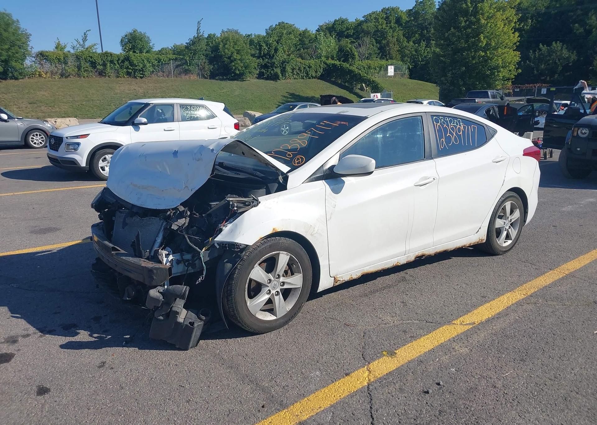 2012 HYUNDAI ELANTRA GLS