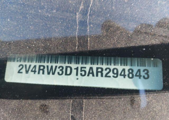 2010 VOLKSWAGEN ROUTAN SE