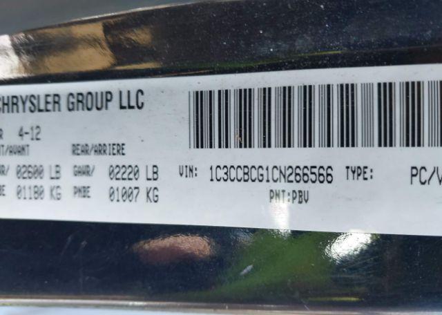 2012 CHRYSLER 200 LIMITED