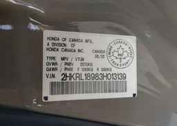 2003 HONDA ODYSSEY EX-L