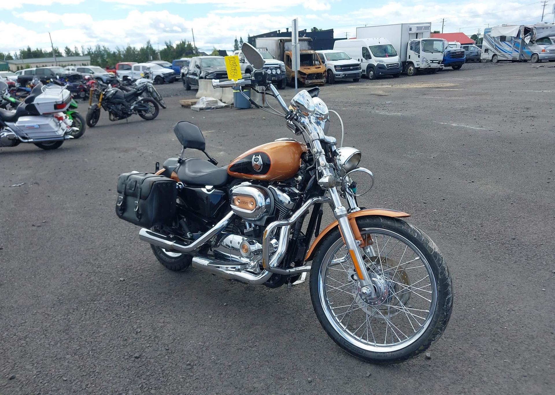 2008 HARLEY-DAVIDSON XL1200 C ANNIVERSARY
