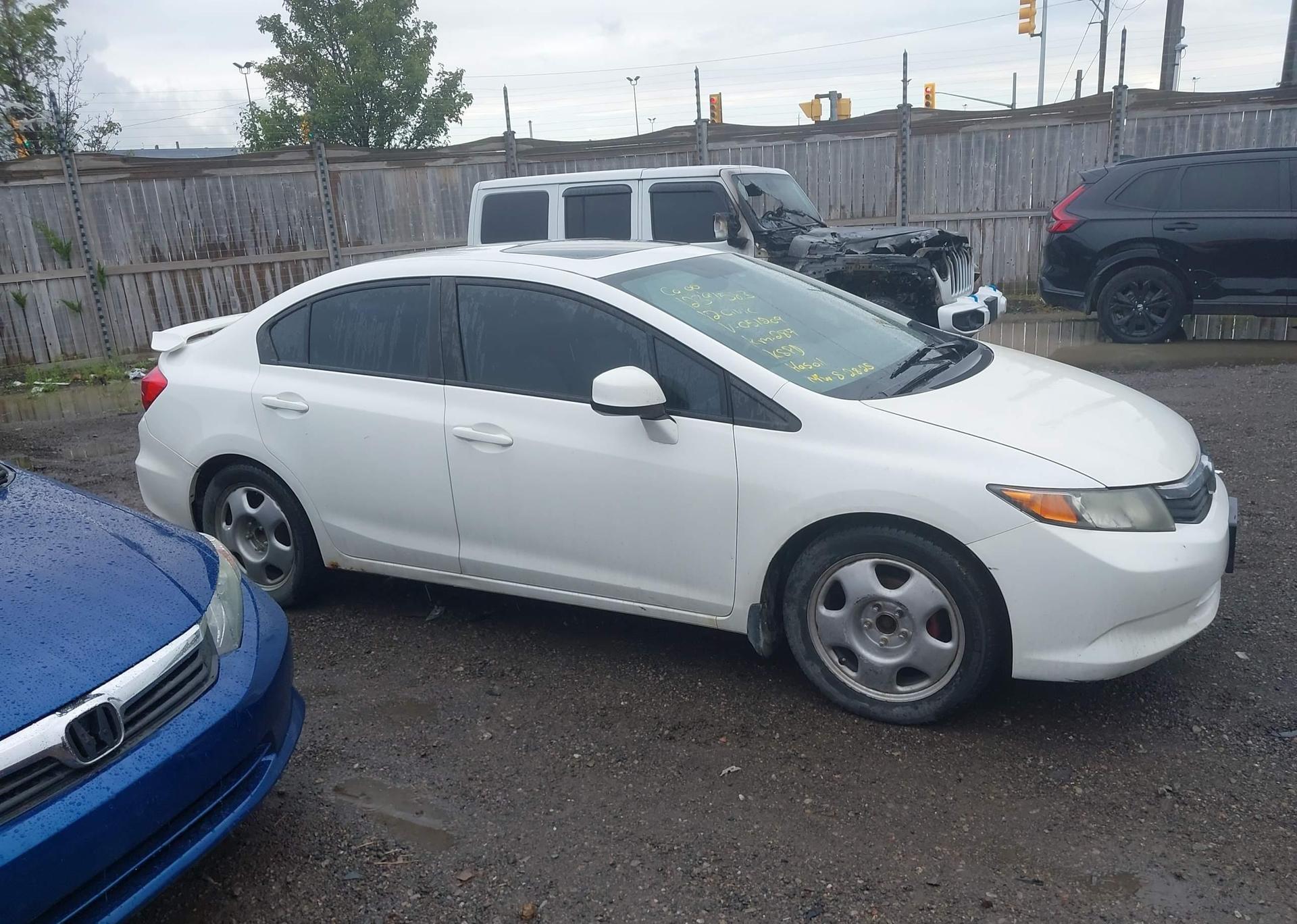 2012 HONDA CIVIC EX