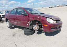 2001 CHRYSLER NEON