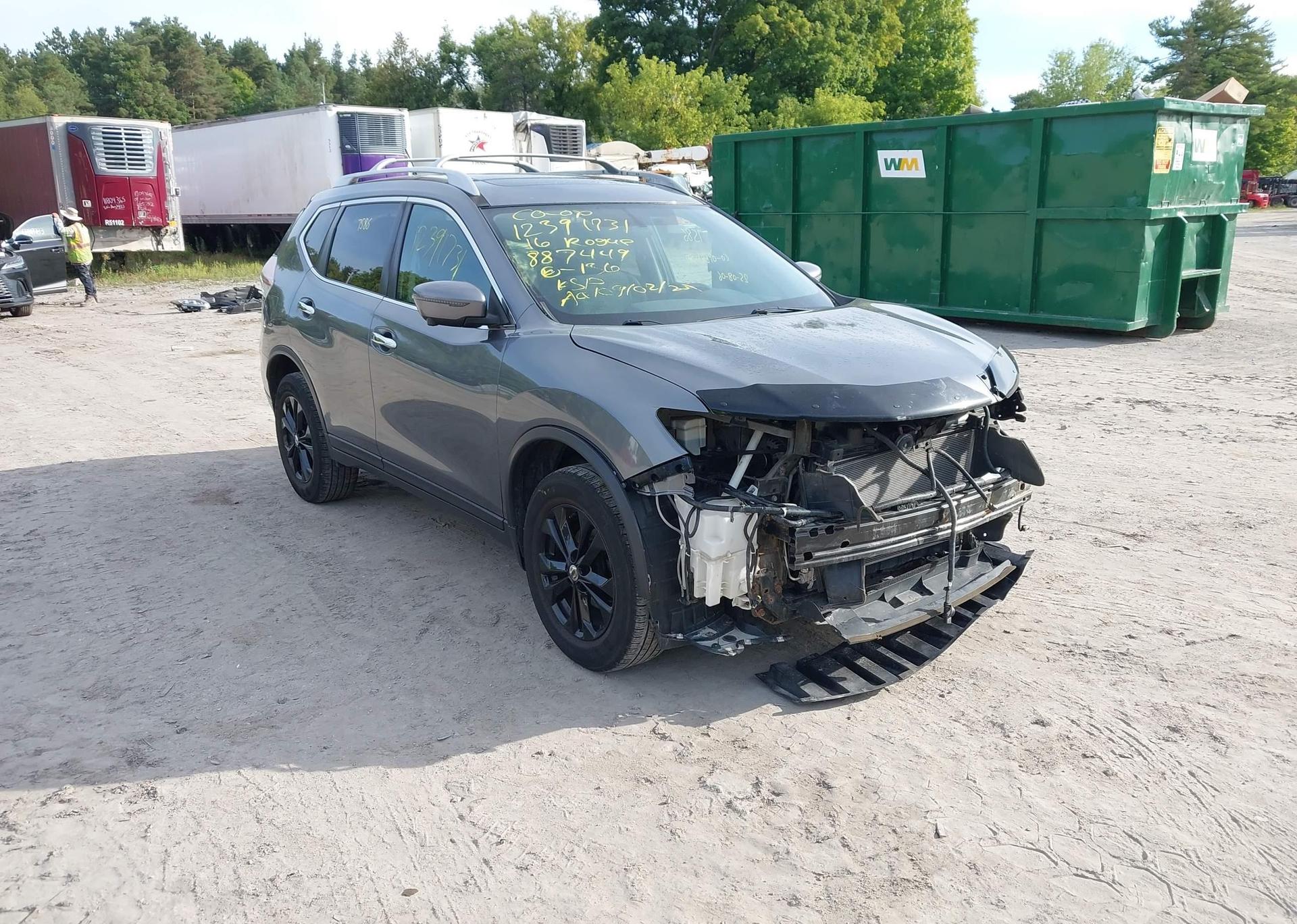2016 NISSAN ROGUE S