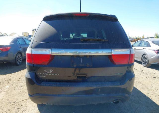 2013 DODGE DURANGO CREW PLUS