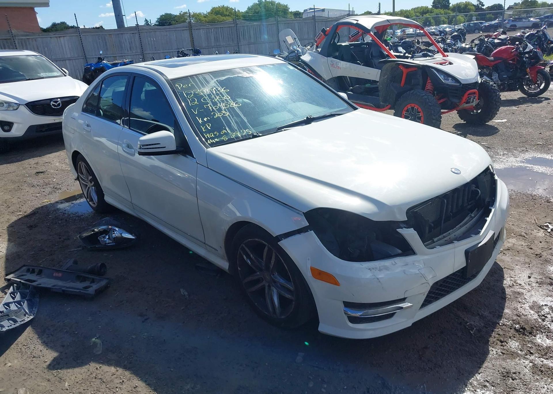 2012 MERCEDES-BENZ C 250 4MATIC