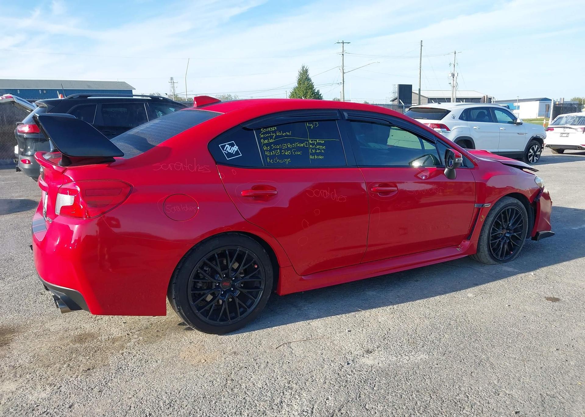 2018 SUBARU WRX SPORT-TECH