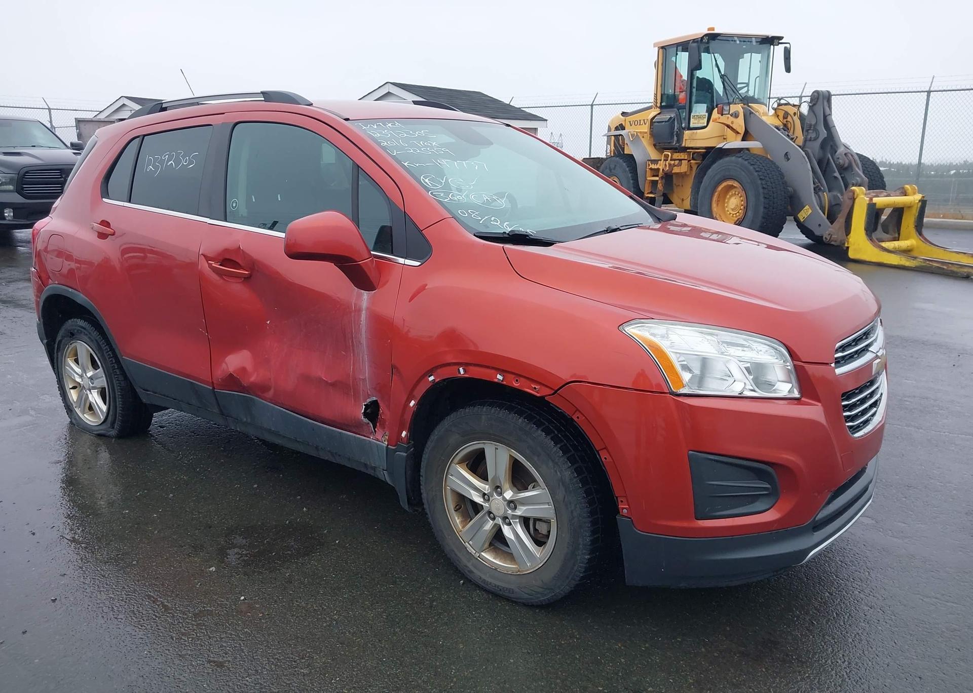 2016 CHEVROLET trax lt