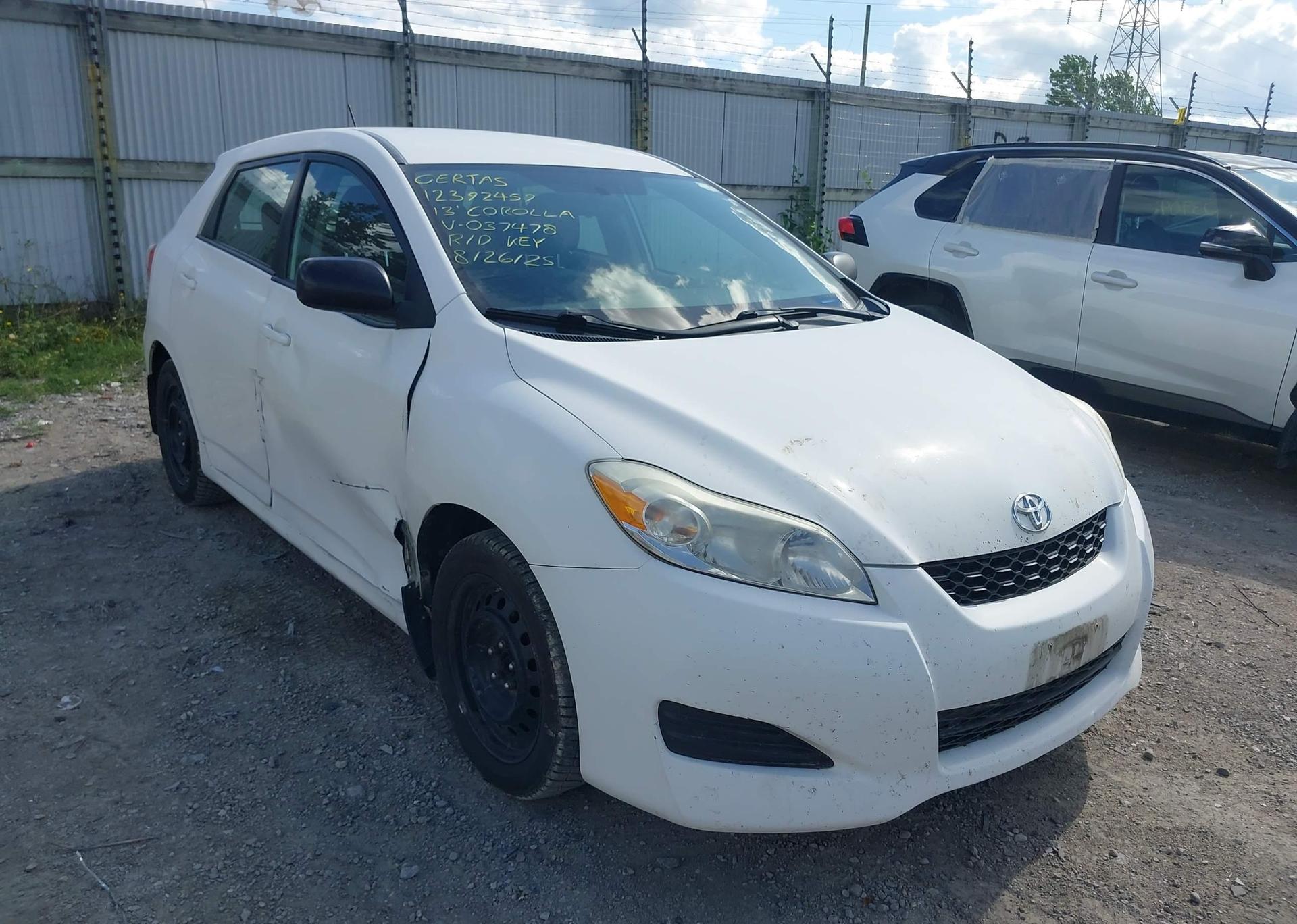 2013 TOYOTA COROLLA MATRIX