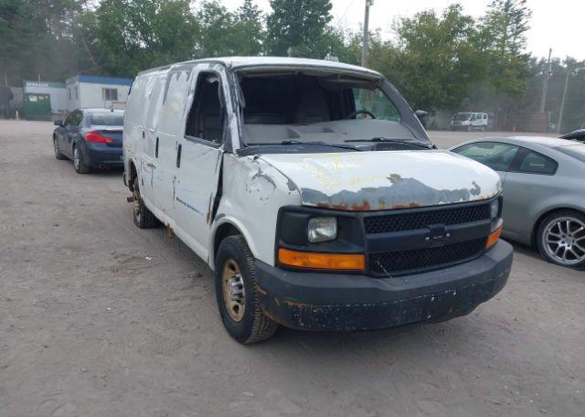 2010 CHEVROLET EXPRESS 2500 WORK VAN