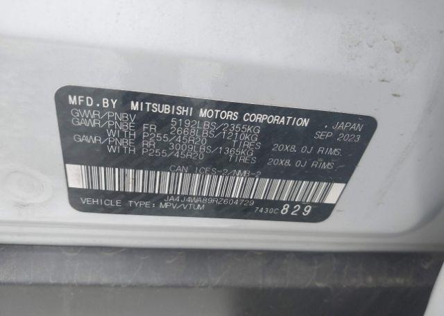 2024 MITSUBISHI outlander