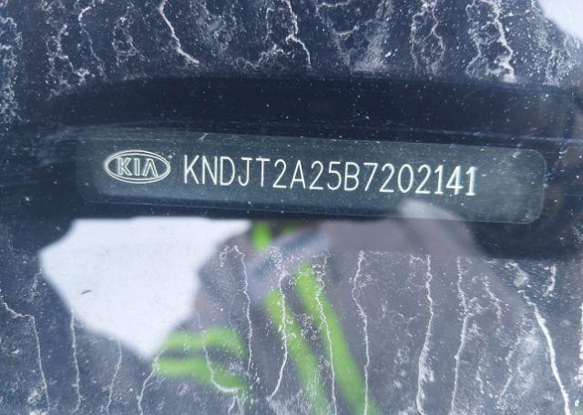 2011 KIA SOUL 2.0L 2U