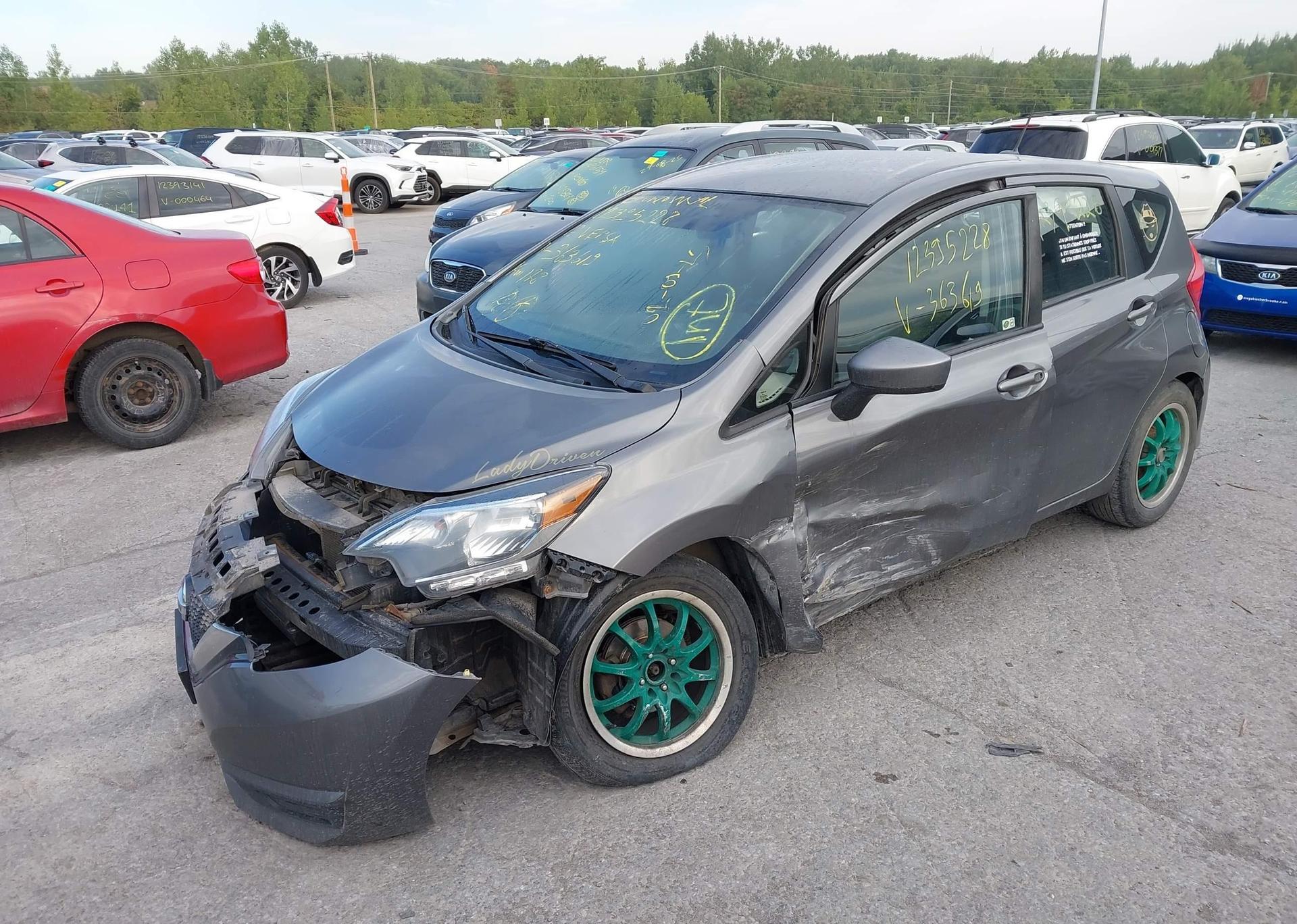 2017 NISSAN VERSA NOTE 1.6 S