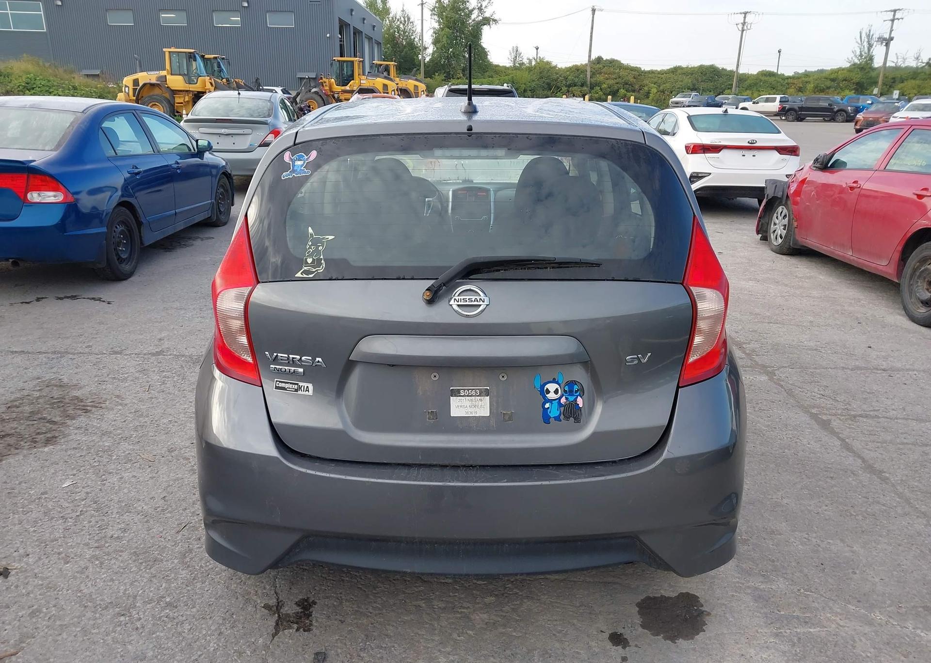 2017 NISSAN VERSA NOTE 1.6 S
