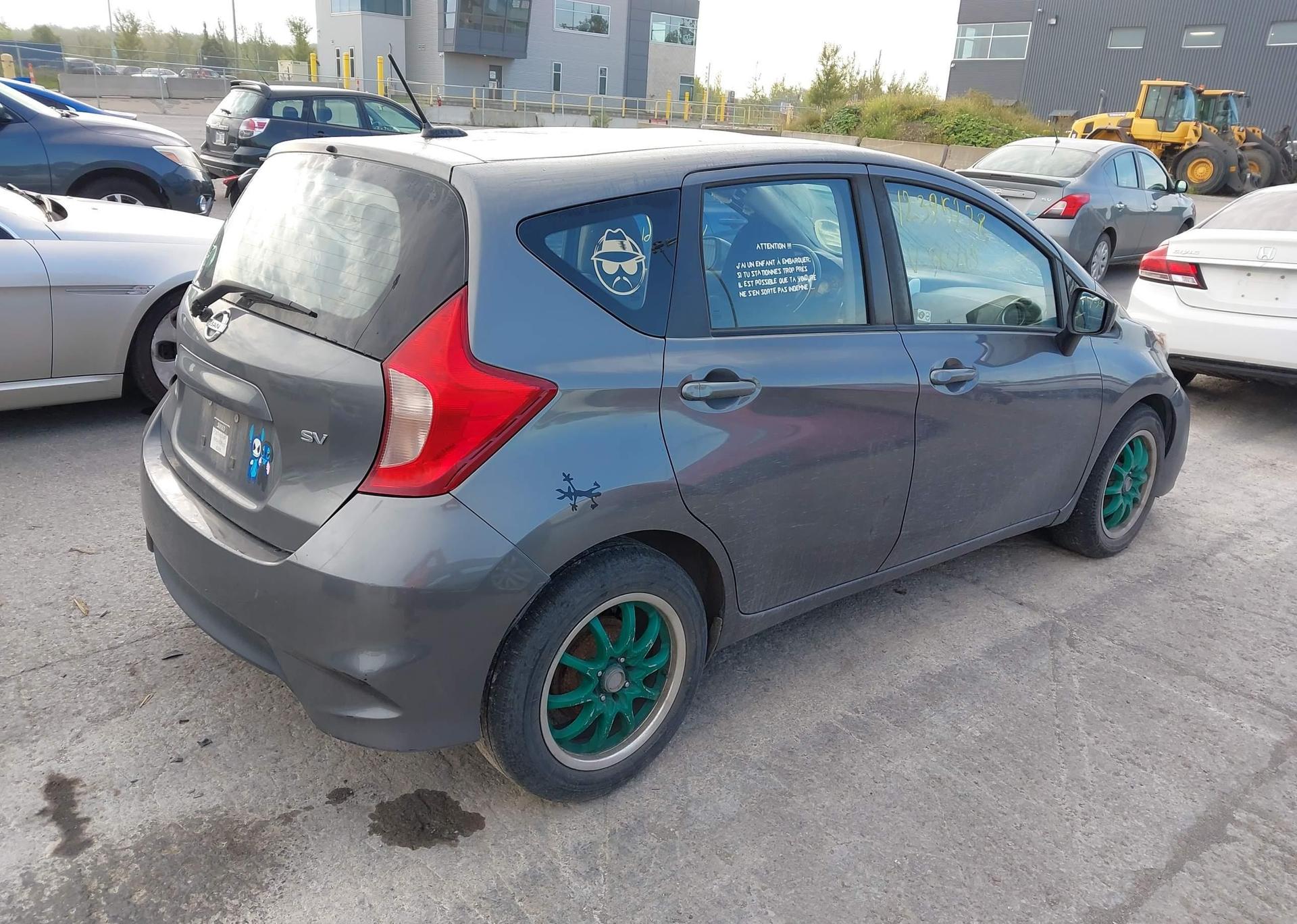 2017 NISSAN VERSA NOTE 1.6 S