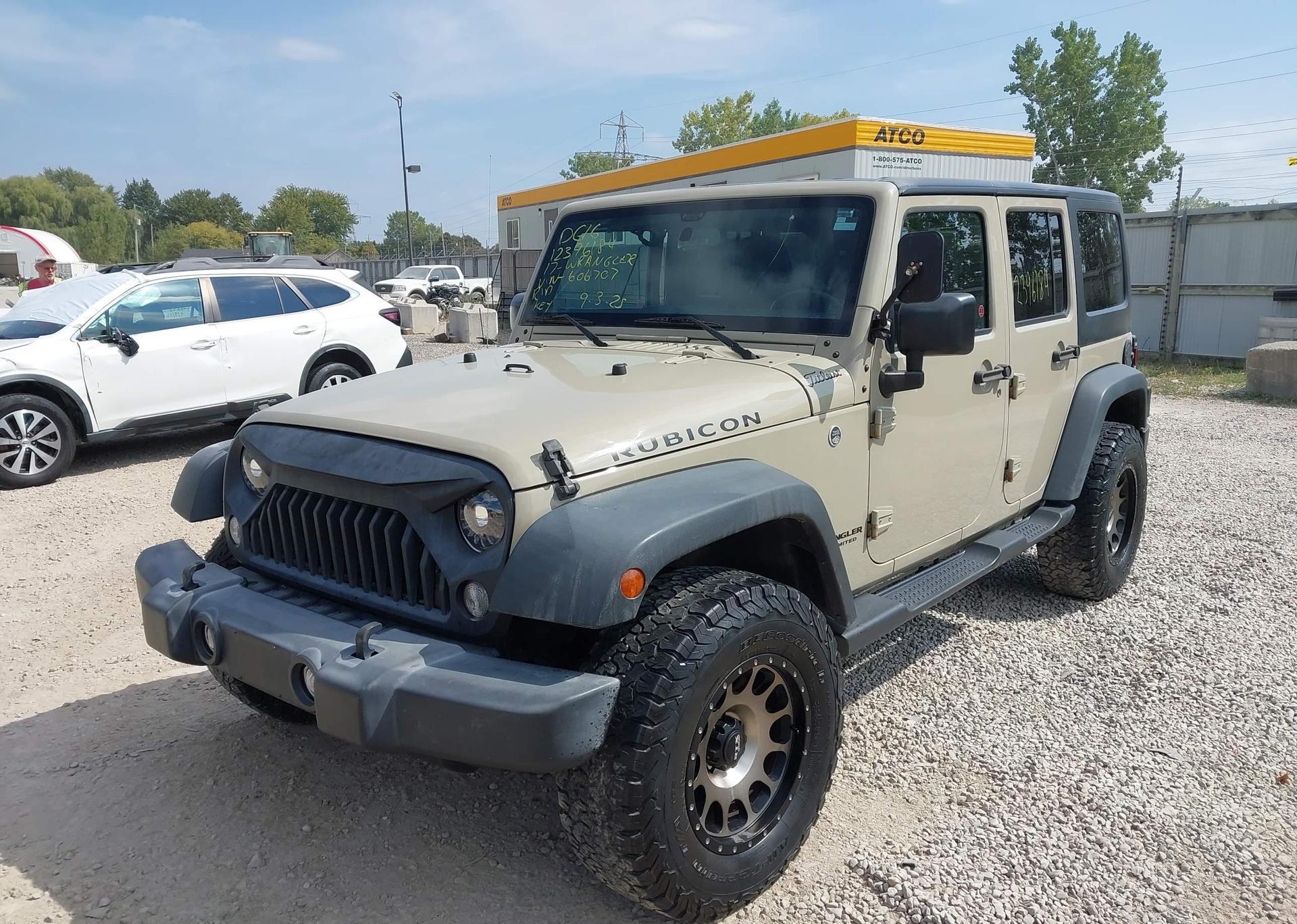 2017 JEEP WRANGLER UNLIMITED RUBICON