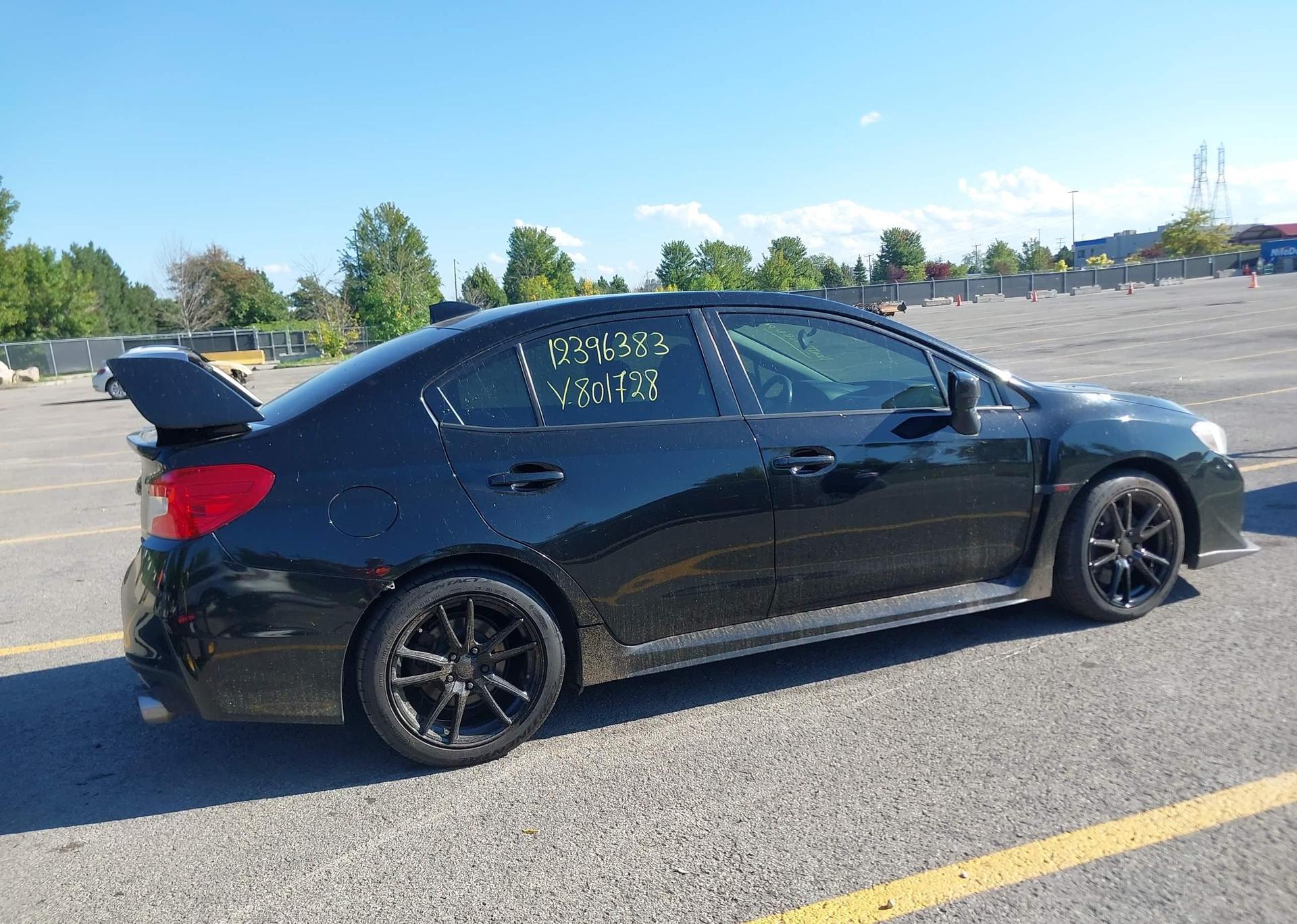 2015 SUBARU WRX