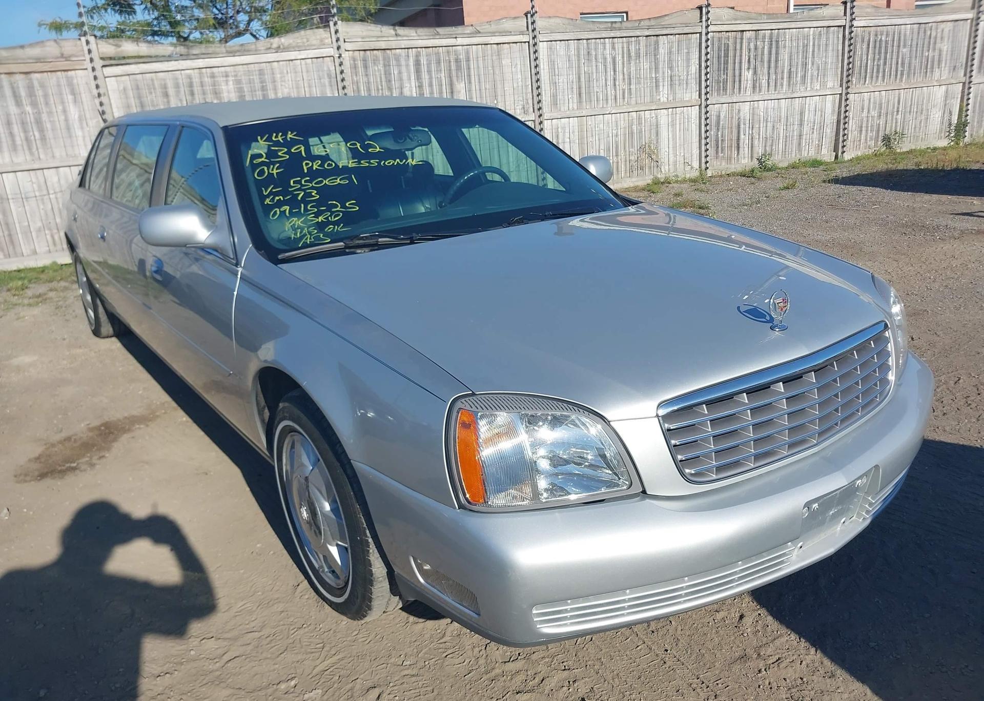 2004 CADILLAC PROFESSIONAL CHASSIS