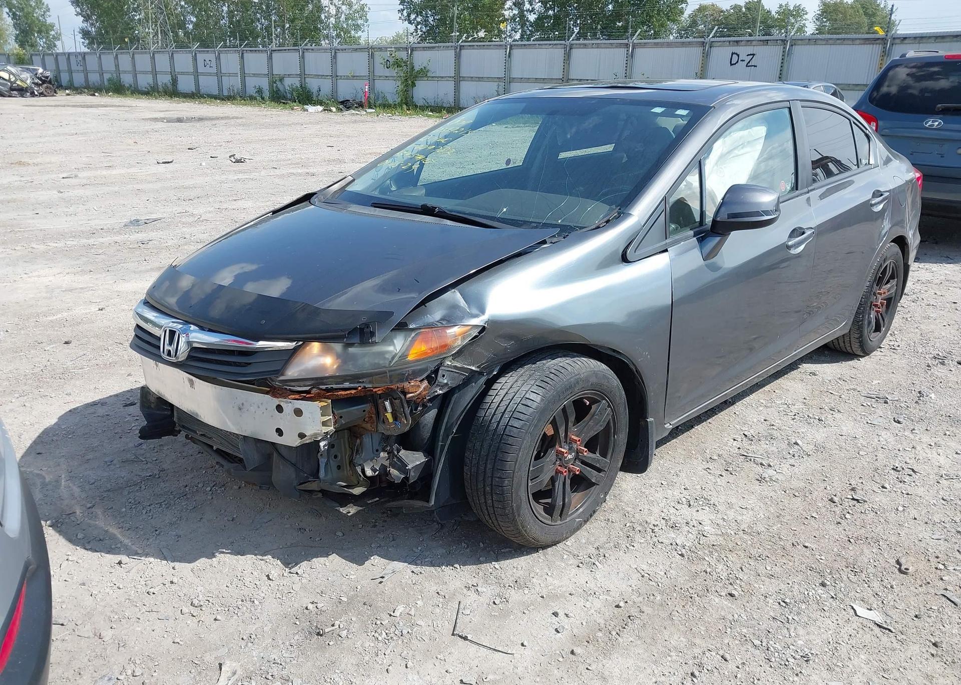 2012 HONDA CIVIC EX 4DR