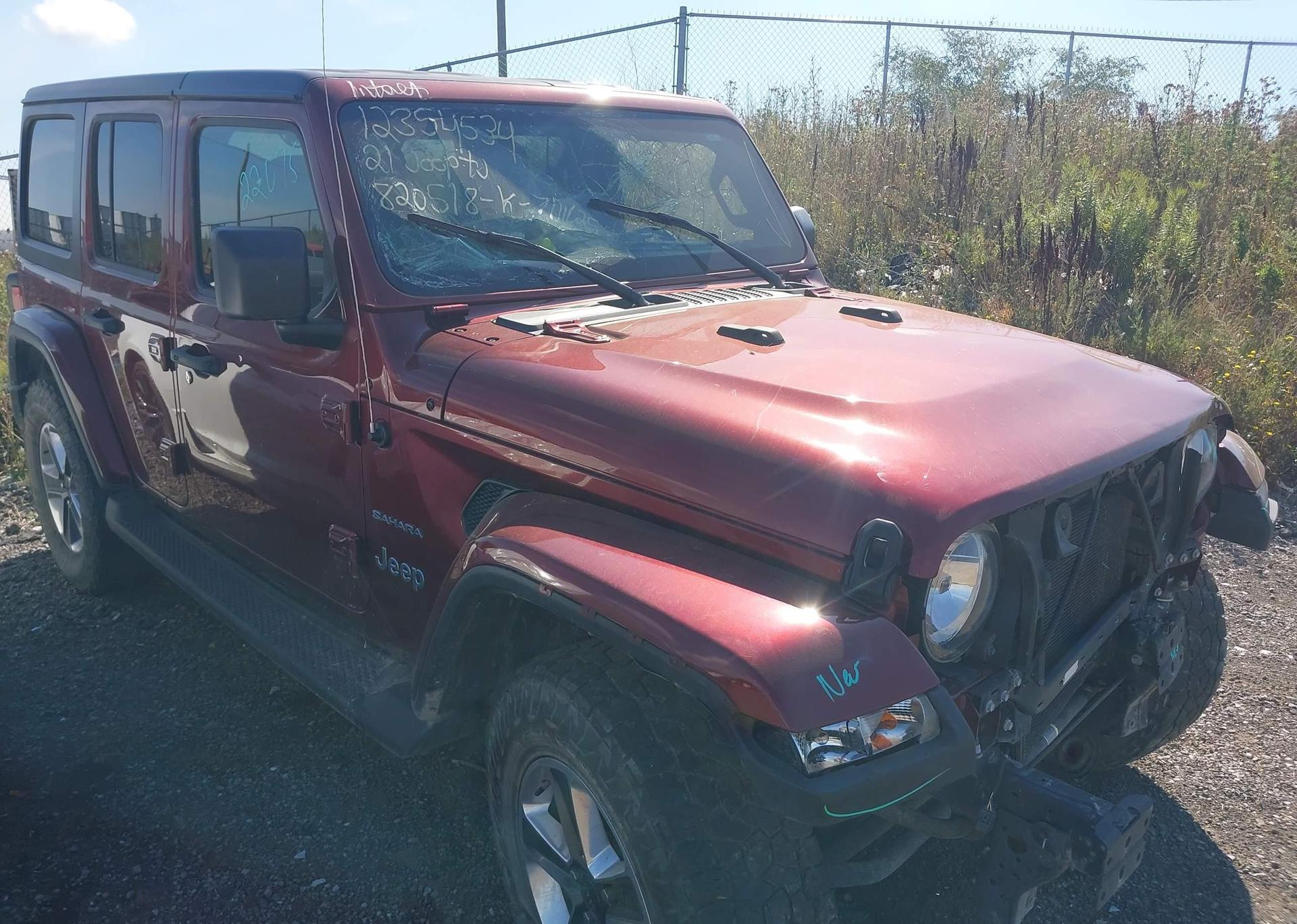 2021 JEEP WRANGLER UNLIMITED SAHARA