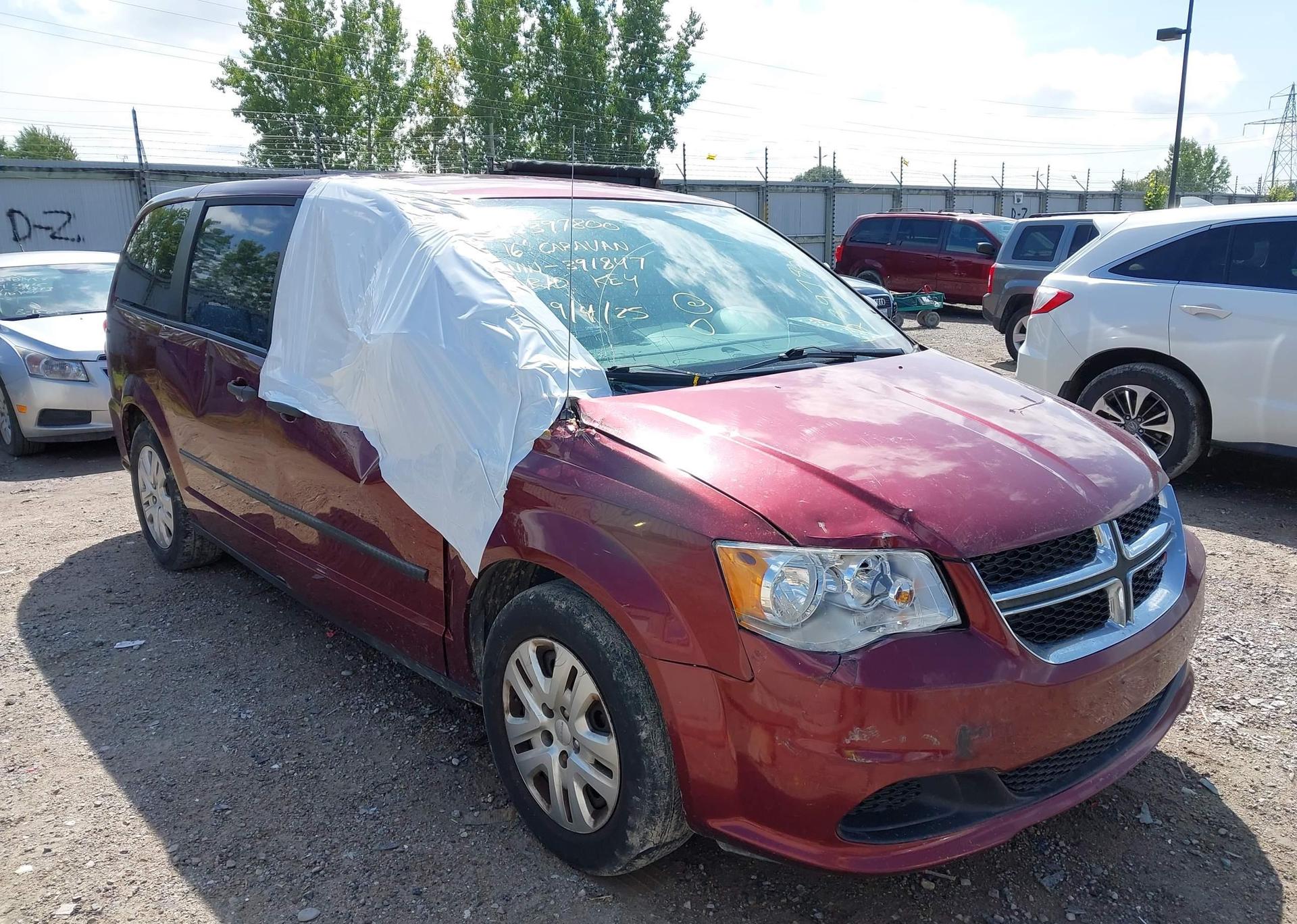 2016 DODGE GRAND CARAVAN SE