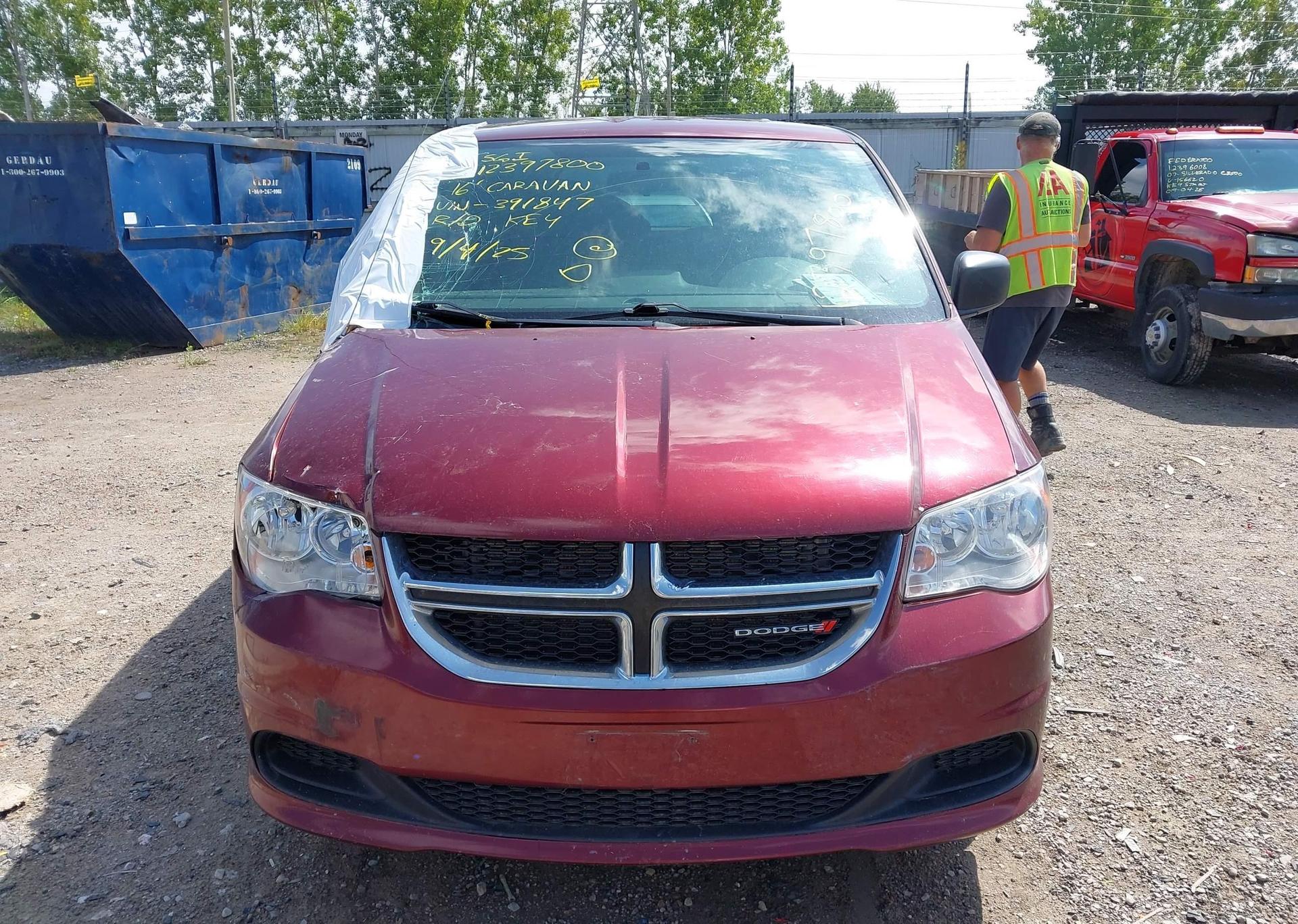 2016 DODGE GRAND CARAVAN SE