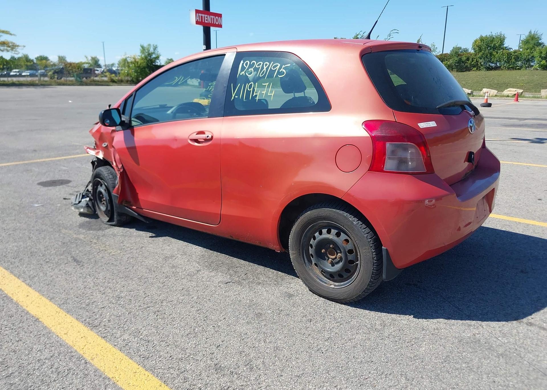 2007 TOYOTA YARIS