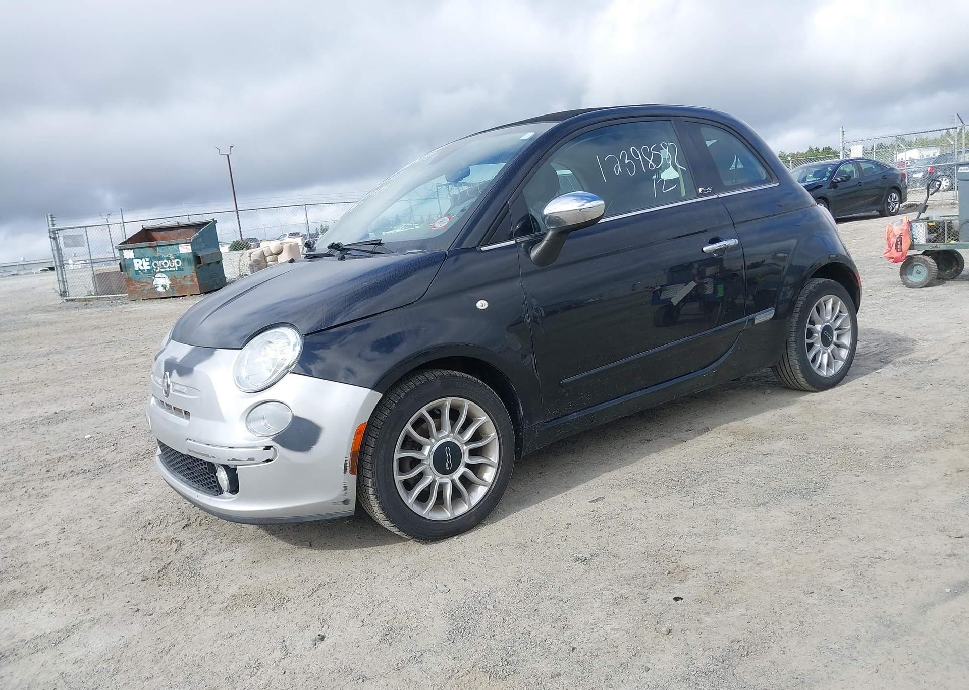 2012 FIAT 500 LOUNGE