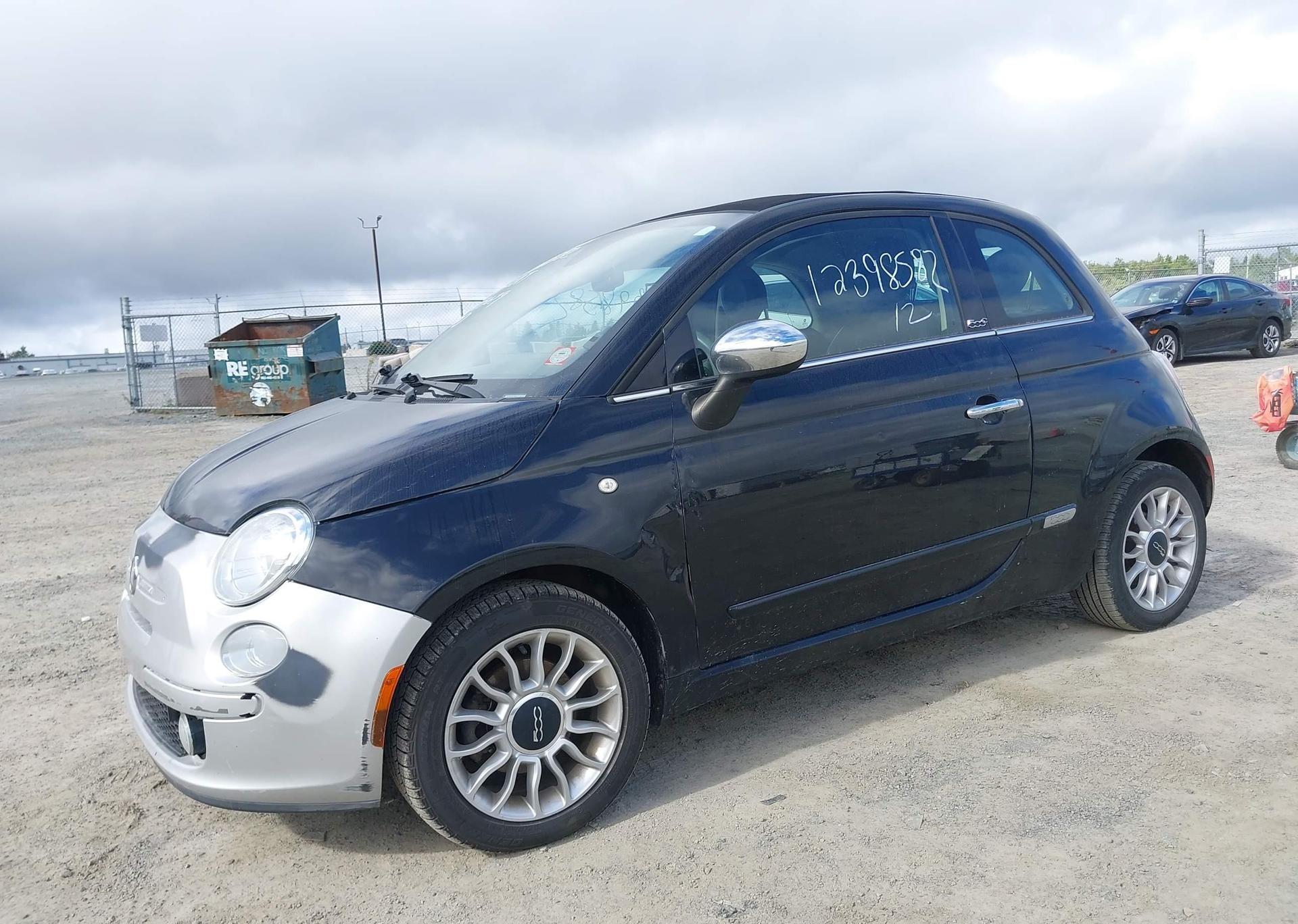 2012 FIAT 500 LOUNGE