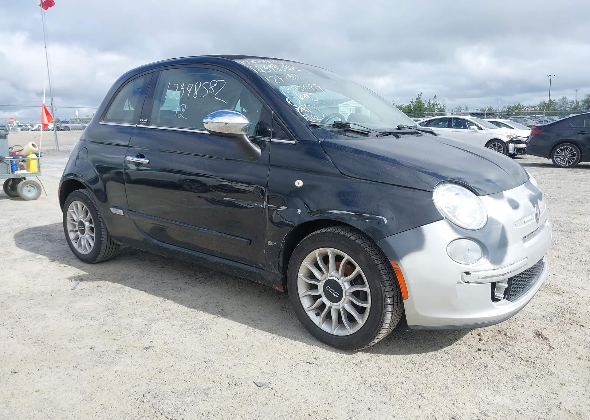 2012 FIAT 500 LOUNGE