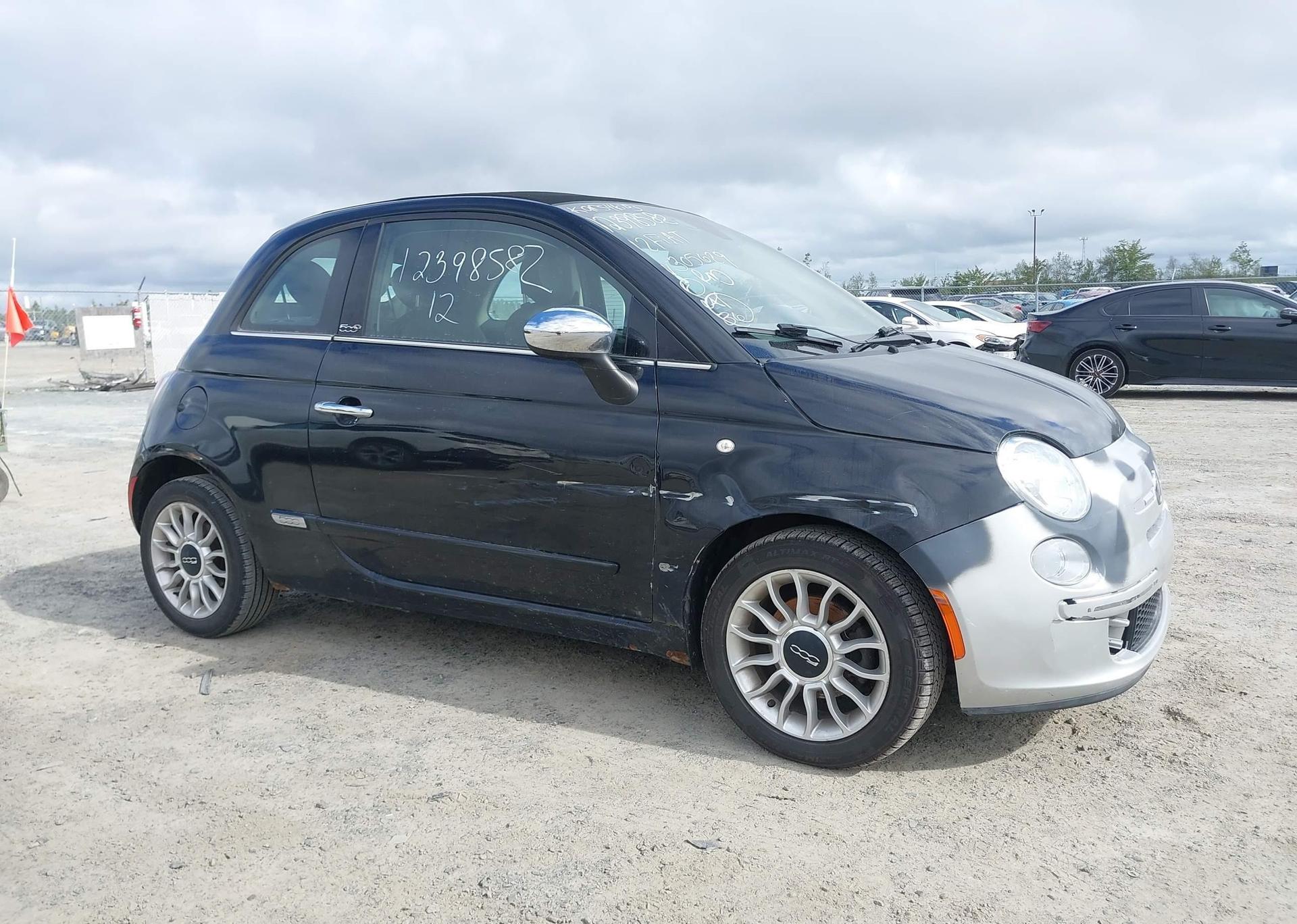 2012 FIAT 500 LOUNGE