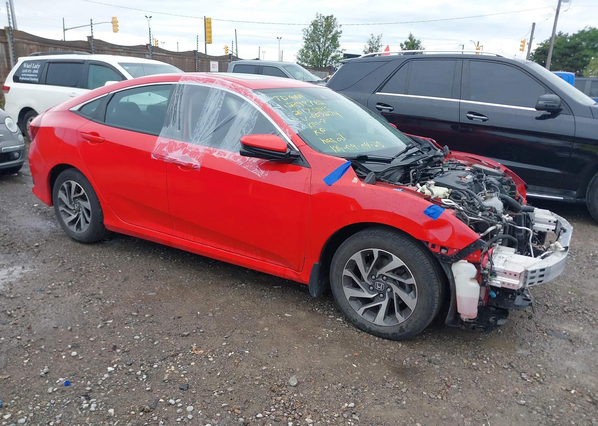 2017 HONDA CIVIC EX 4DR