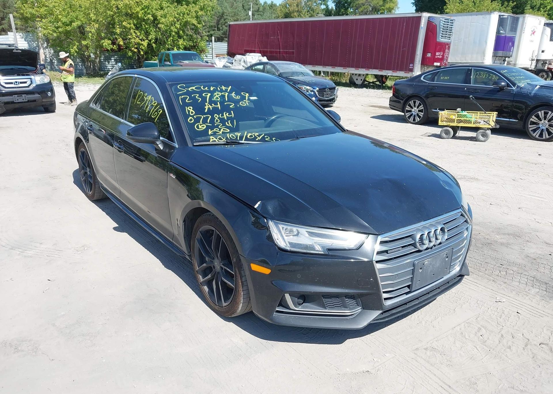 2018 AUDI A4 2.0T TECHNIK
