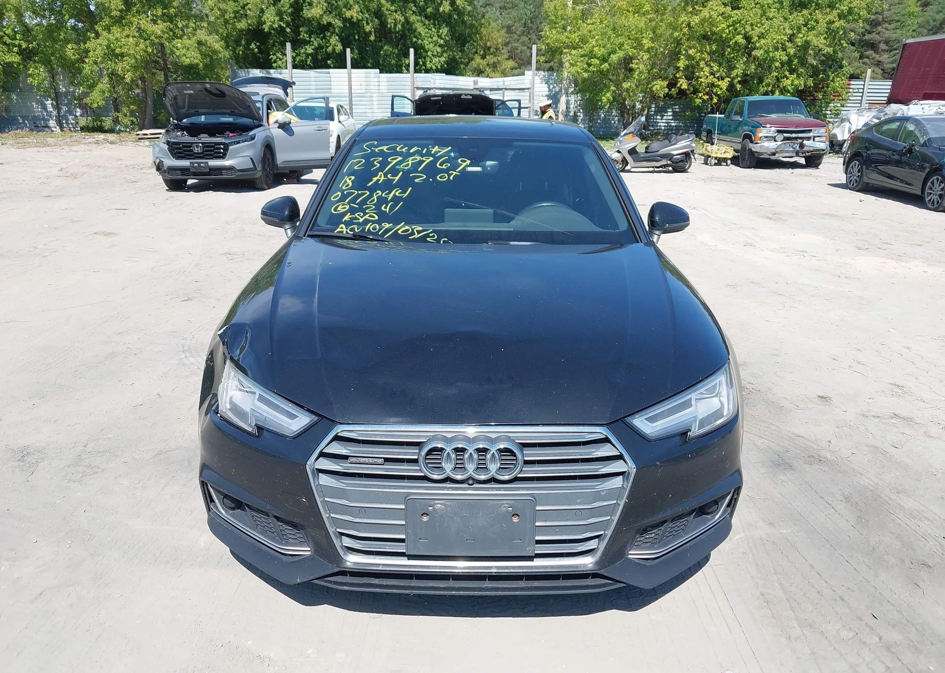 2018 AUDI A4 2.0T TECHNIK